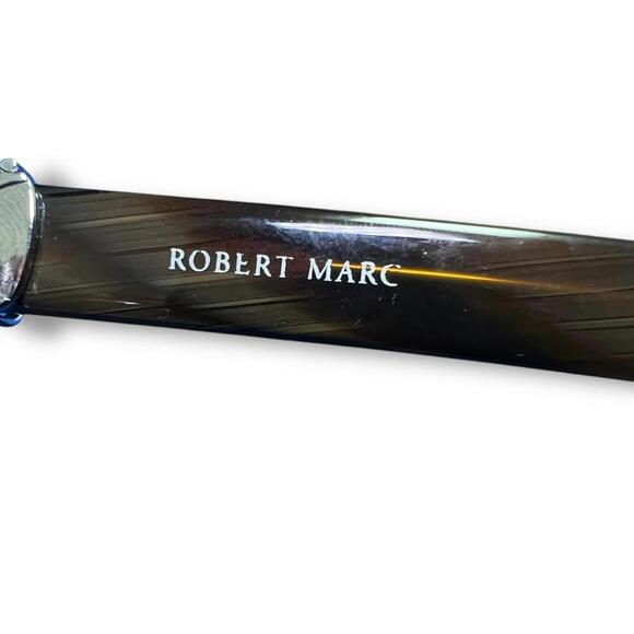Robert Marc 527-32 Sunglasses Handmade in France Brown Tortoise Shell Frame Case - Picture 9 of 10